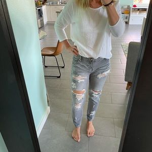 One Teaspoon distressed jeans - altered waist